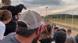 Latrobe Speedway Modified 4 Cylinder Heat Race June 2nd 2022 [upl. by Aubree]