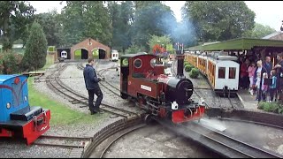 Longleat Safari Park Railway Jungle Express Narrow Gauge Steam amp Diesel Trains August 2011 [upl. by Nonregla]