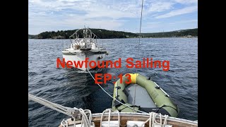 EP 13  The Tow Home Restoring a Bayfield 29 Sailboat  Part 2 [upl. by Aip]