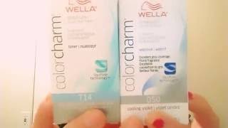 Wella T14 and 050 with 10 Developer part 1 [upl. by Descombes]