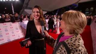 Kelly Brook top tips for the Red Carpet National Television Awards 2014 [upl. by Bouton]