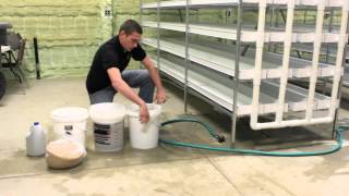 Hydroponic Fodder Seed Soaking  CropKing Inc [upl. by Cad]