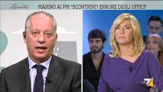 Laria che tira  Marino ai PM quotScontrini Errore degli ufficiquot Puntata 20102015 [upl. by Scully]