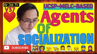 UCSPQ1MELC4P3 Agents Of Socialization  Sir Job TV  37 [upl. by Dimond]