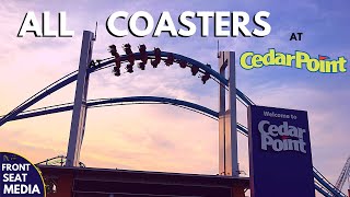 All Coasters at Cedar Point  OnRide POVs  Front Seat Media [upl. by Howe]