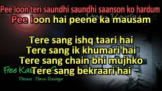 Pee Loon Song Karaoke once upon time in mumbai [upl. by Mohl]