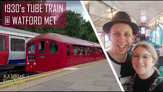 1938 Tube Train  Watford Met [upl. by Neret]