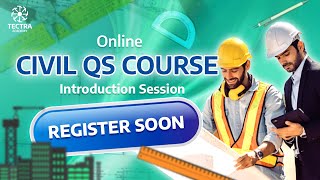 ලංකාවේ හොඳම CIVIL QS SHORT COURSE එක [upl. by Marella285]