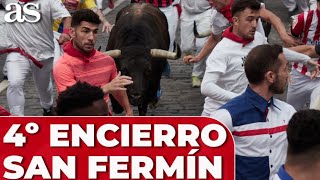 RESUMEN del CUARTO ENCIERRO de SAN FERMÍN [upl. by Duval273]