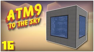 Minecraft ATM9 To The Sky  Ep 16  Fissile Fuel And Fission Reactor [upl. by Sacrod]