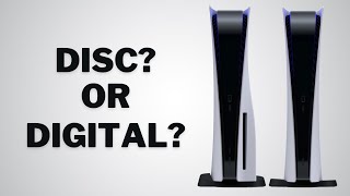 PS5 vs PS5 Digital Edition  Which One Should You Buy [upl. by Lilac60]