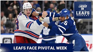 Toronto Maple Leafs pick up big win over Rangers but lose Lyubushkin face pivotal week vs Bruins [upl. by Assilana]