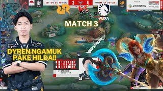 DYREN NGAMUK PAKE HILDA  RRQ VS TLID MATCH 3 [upl. by Robillard]