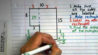 Calculating the Area of a Rectangle and Irregular Polygons [upl. by Angadresma]