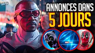 QUELS PROJETS MCU seront DÉVOILÉS DANS 5 JOURS AU COMICCON [upl. by Conrado]