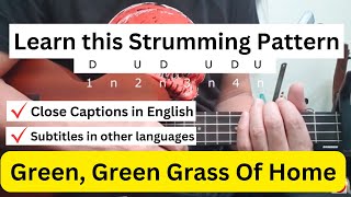 Green Green Grass Of Home  Tom Jones  Ukulele Tutorial TeacherBob [upl. by Couhp235]