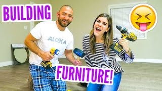 BUILDING FURNITURE FOR OUR HOUSE [upl. by Aiken]