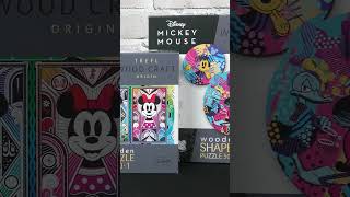 Wooden puzzles of your favorite Disney characters [upl. by Ayvid]