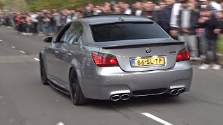 BMW M5 V10 with Eisenmann RACE Exhaust [upl. by Ardnasil691]