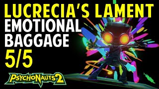 Lucrecias Lament All Emotional Baggage amp Tags Locations  Psychonauts 2 Collectibles Guide [upl. by Normy]