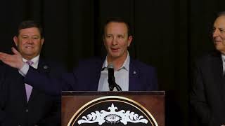 Governor Jeff Landry  New Calcasieu River Bridge Speech [upl. by Sadowski]