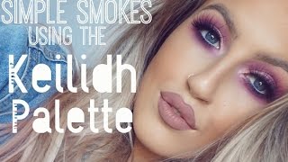 KeilidhMua  Simple Smokes using Keilidh Palette [upl. by Itnahsa693]