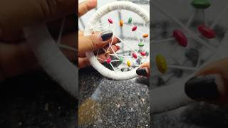 Dream catcher making arijitsingh music song dreamcatcher youtubeshorts shotrs diy craft [upl. by Tima]