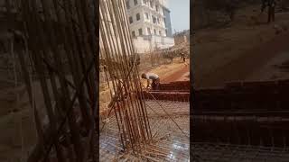 brick work in foundation shortsyoutube constructionsite shorts [upl. by Vento]