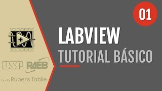 Labview Tutorial 01  Introdução [upl. by Adeuga]