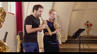 Circus  Dolf de Kinkelder  for soprano amp sopranino saxophone  from the suite Nota bene [upl. by Nwahsir950]