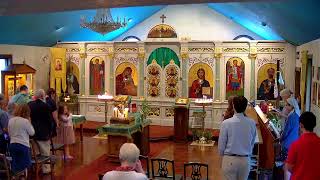 Synaxis of All Saints  Divine Liturgy 06302024 [upl. by Henghold]