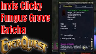 Bard Invis Item  EverQuest Tiny Cloak of Darkest Night [upl. by Aray]