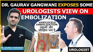 Embolisation Vs Surgery for Varicocele  Dr Gaurav Gangwani Interventional Radiologist [upl. by Ellen785]