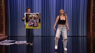 Addison Rae Dances LOONA On Jimmy Fallon [upl. by Peppie]