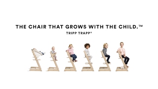 How to use the Tripp Trapp® high chair from Stokke® [upl. by Oremoh]