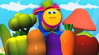 Bob il Treno  Le Verdure  verdure nomi in italiano  Bob Vegetables Train  Kids Tv Italiano [upl. by Moguel]