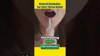 The Ultimate Sore Throat Relief Natural Remedies That Work Wonders sorethroatremedy health [upl. by Kelson]