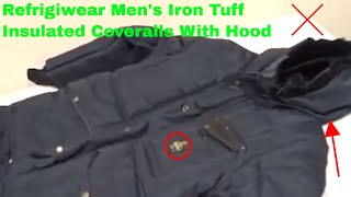 ✅ How To Use Refrigiwear Mens Iron Tuff Insulated Coveralls With Hood Review [upl. by Relyat]