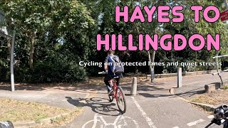 🚲 The hidden trafficfree way to cycle from Hayes to Hillingdon [upl. by Aisital596]