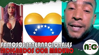 Farina y Don Omar mandan a la M a Nicolás Maduro💔 [upl. by Namzaj]