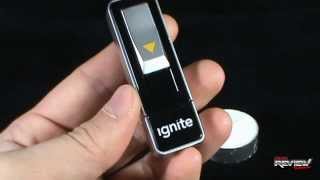 Tech Spot  Ignite Lighters USB Rechargeable Lighter [upl. by Sebbie]