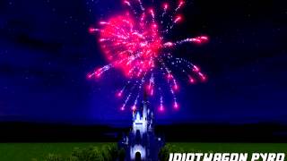 RCT3  Wishes Nighttime Spectacular [upl. by Analad209]