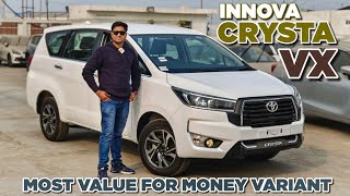 2024 Toyota Innova Crysta VX Variant Review and Walkaround ✅🔥 l Innova Crysta VX Review l MRCars [upl. by Loredana850]