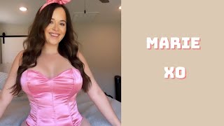 Marie Xo Inspiring New Journey Of Plus Size Curvy Model Fashionista  Biography amp Facts Wiki [upl. by Atihcnoc]