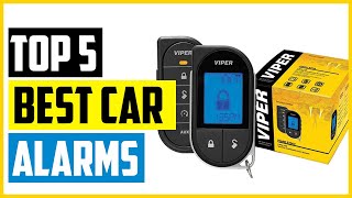 Top 5 Best Car Alarms 2023 [upl. by Ardehs805]