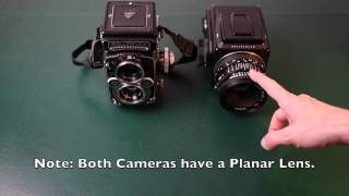 Rolleiflex versus Hasselblad an apples to oranges comparison [upl. by Sup750]