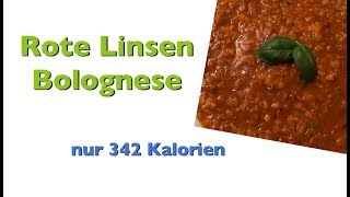 Rote Linsen Bolognese  AiO  Thermomix™ TM5 [upl. by Secrest]