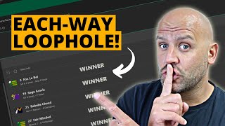 EachWay Betting Strategy Loophole Revealed… [upl. by Hephzipa]