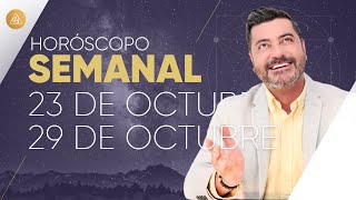 HORÓSCOPO semanal del 23 al 29 de Octubre Alfonso León Arquitecto de Sueños [upl. by Astred]