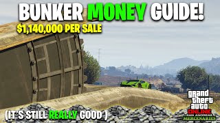 2024 BUNKER MONEY GUIDE Easy Millions  GTA Online Bunker Business Guide [upl. by Ardnalac]